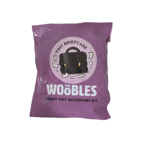 The Woobles Handbags - The Woobles Tiny Briefcase Accessory Crochet Kit New‎ and Unopened